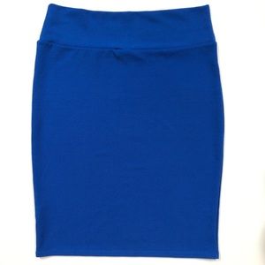 Lularoe Royal Blue Skirt XXL 2XL